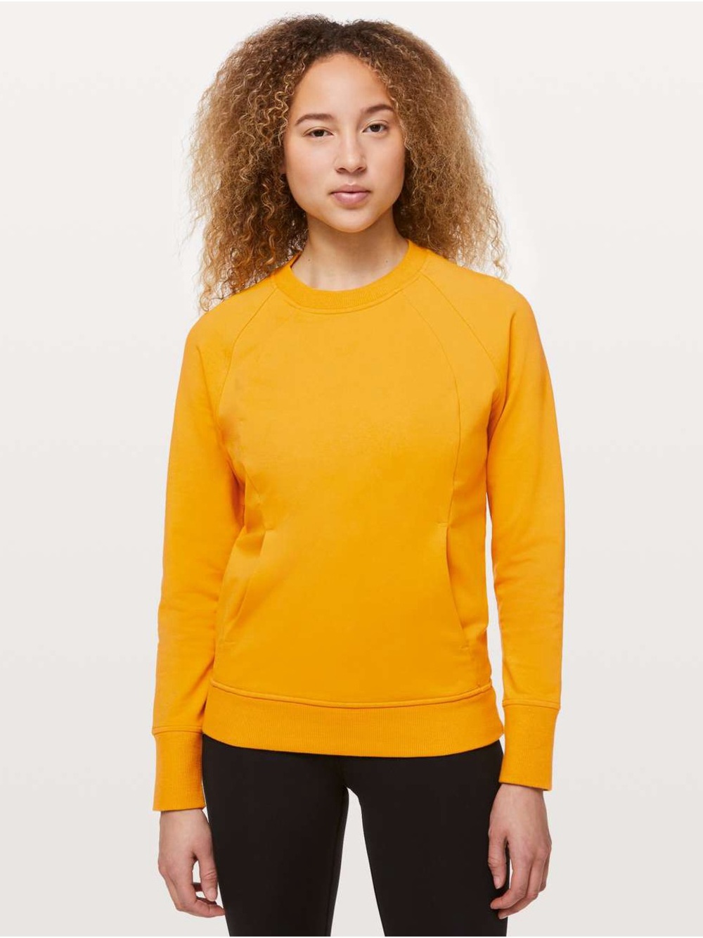 Lululemon Scuba Crew - Honey Lemon